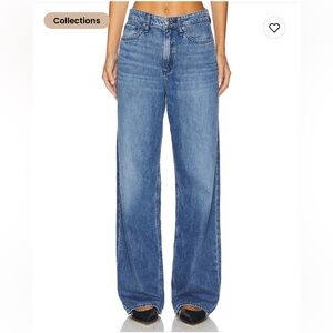 Rag & Bone Low-Rise Wide Leg Jean